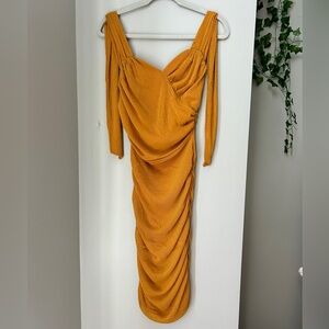 Gold XL dress